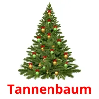 Tannenbaum cartões com imagens