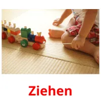 Ziehen flashcards illustrate