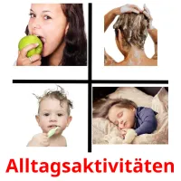 Alltagsaktivitäten ansichtkaarten