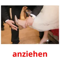 anziehen cartões com imagens