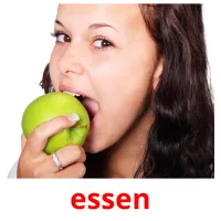 essen Bildkarteikarten