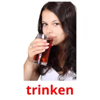 trinken cartões com imagens