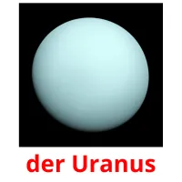 der Uranus flashcards illustrate