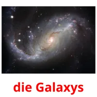 die Galaxys flashcards illustrate