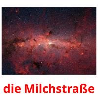 die Milchstraße picture flashcards