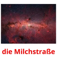 die Milchstraße flashcards illustrate