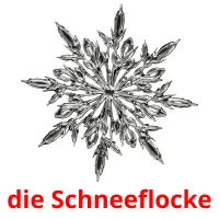 die Schneeflocke cartes flash