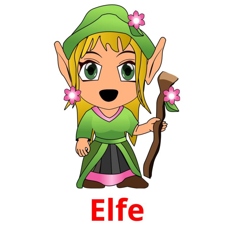 Elfe picture flashcards