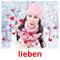 lieben flashcards illustrate