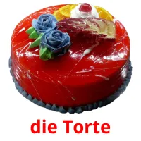 die Torte Tarjetas didacticas