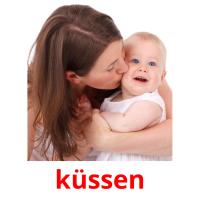 küssen card for translate