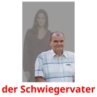 der Schwiegervater Bildkarteikarten