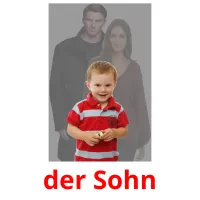 der Sohn Bildkarteikarten