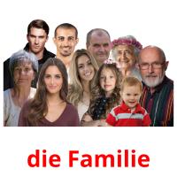 die Familie card for translate