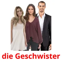 die Geschwister Bildkarteikarten