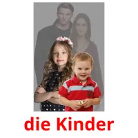 die Kinder Bildkarteikarten