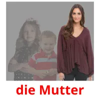 die Mutter Bildkarteikarten