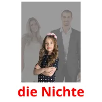 die Nichte Bildkarteikarten