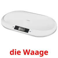 die Waage Bildkarteikarten