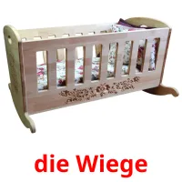 die Wiege Bildkarteikarten