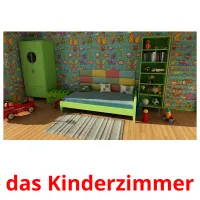 das Kinderzimmer Tarjetas didacticas