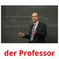 der Professor cartões com imagens