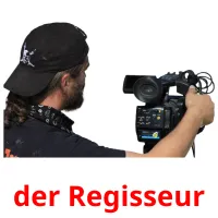 der Regisseur cartões com imagens