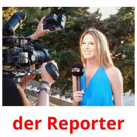 der Reporter cartões com imagens