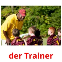 der Trainer cartões com imagens