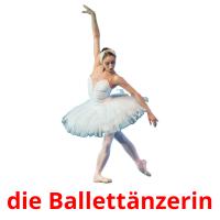 die Ballettänzerin Tarjetas didacticas