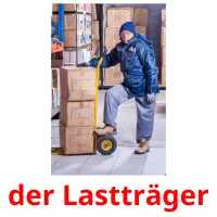 der Lastträger flashcards illustrate