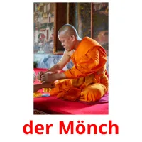 der Mönch picture flashcards