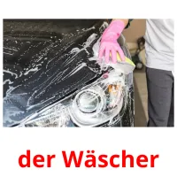 der Wäscher picture flashcards