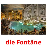 die Fontäne cartões com imagens