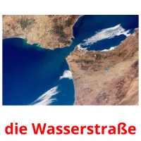 die Wasserstraße cartões com imagens