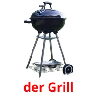 der Grill cartões com imagens