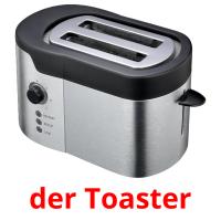 der Toaster picture flashcards