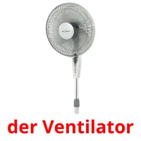 der Ventilator cartões com imagens