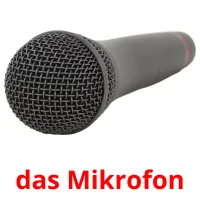 das Mikrofon ansichtkaarten