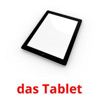 das Tablet card for translate