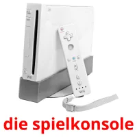 die spielkonsole ansichtkaarten