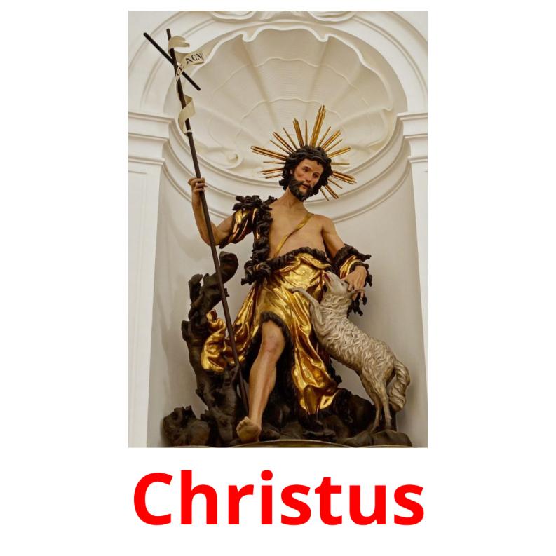 Christus Tarjetas didacticas