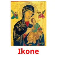 Ikone cartões com imagens