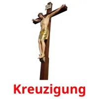 Kreuzigung cartões com imagens