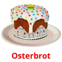 Osterbrot cartões com imagens