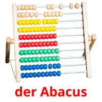 der Abacus cartões com imagens