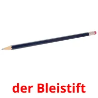 der Bleistift cartões com imagens