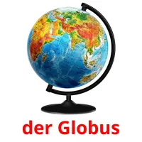 der Globus cartões com imagens