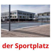 der Sportplatz card for translate