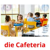 die Cafeteria picture flashcards